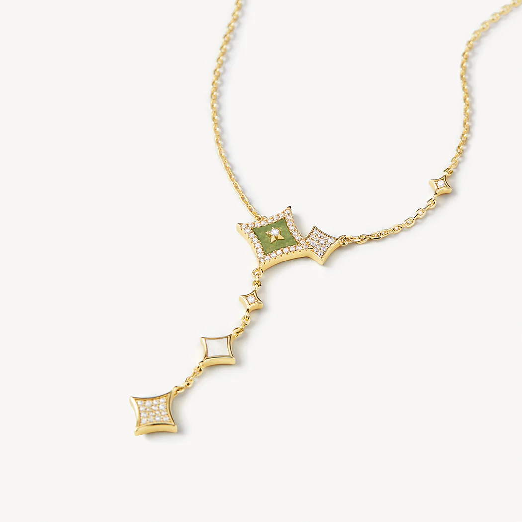 Aventurine Chain Necklace - Image 3