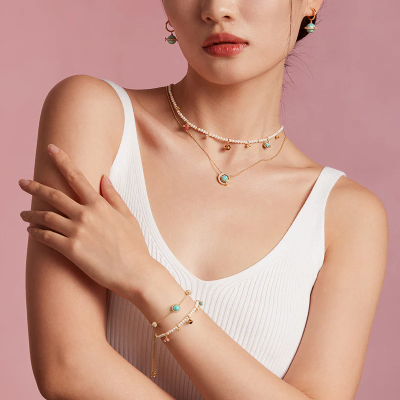 Heliocentric Freshwater Pearl Bracelet - Image 3
