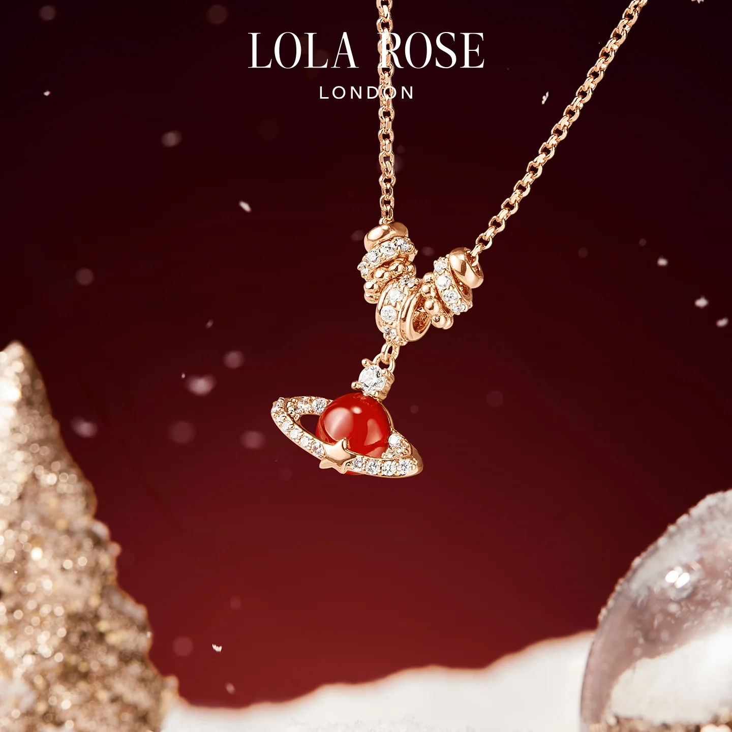 Heliocentric Red Carnelian Necklace - Image 4