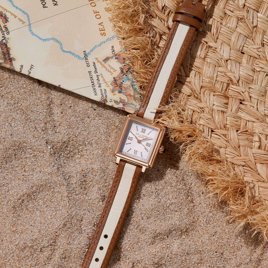 Holiday Cube Mother of Pearl Watch - Image 3