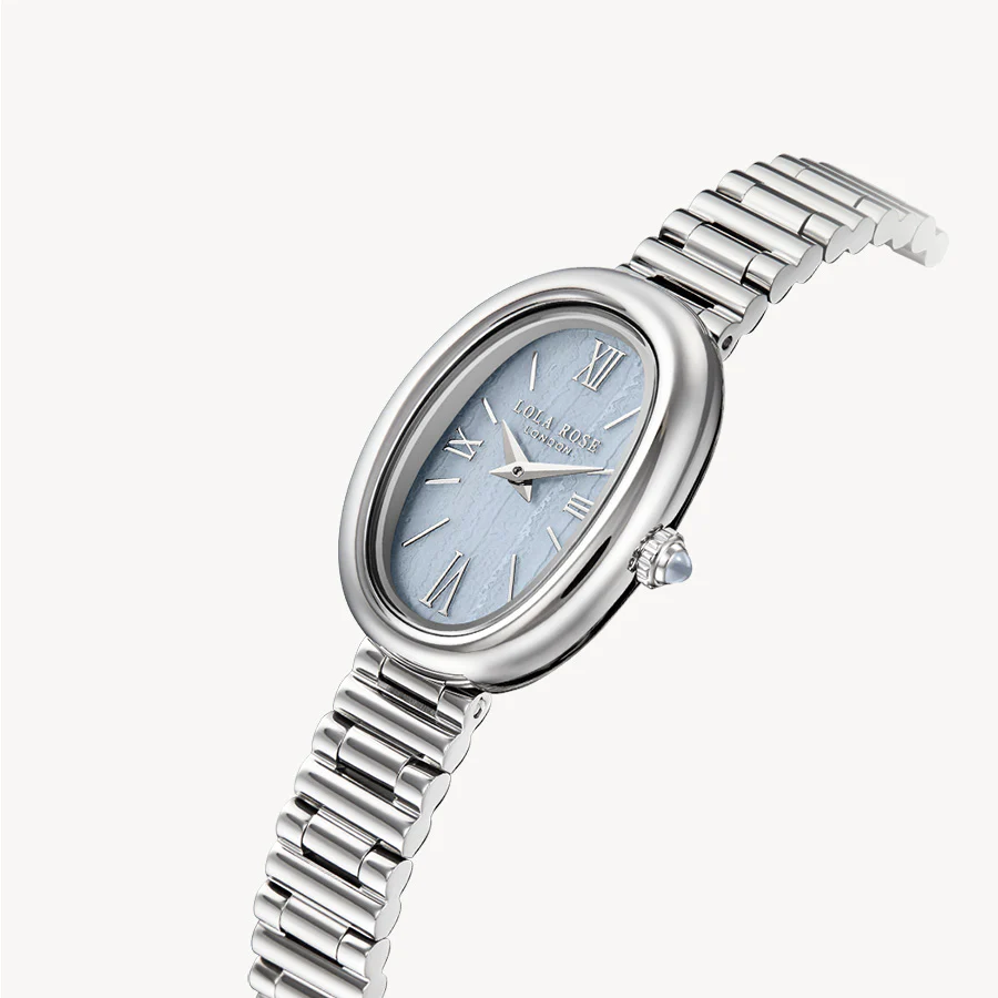 Mirror Blue Lace Agate Watch - Image 3