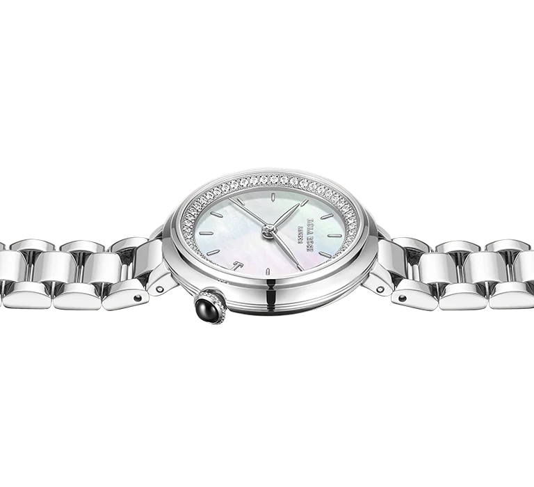Mother of Pearl Watch With Zircon - Image 6