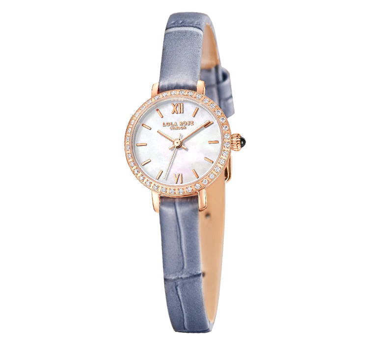 Mother of Pearl Watch With Zircon - Image 4