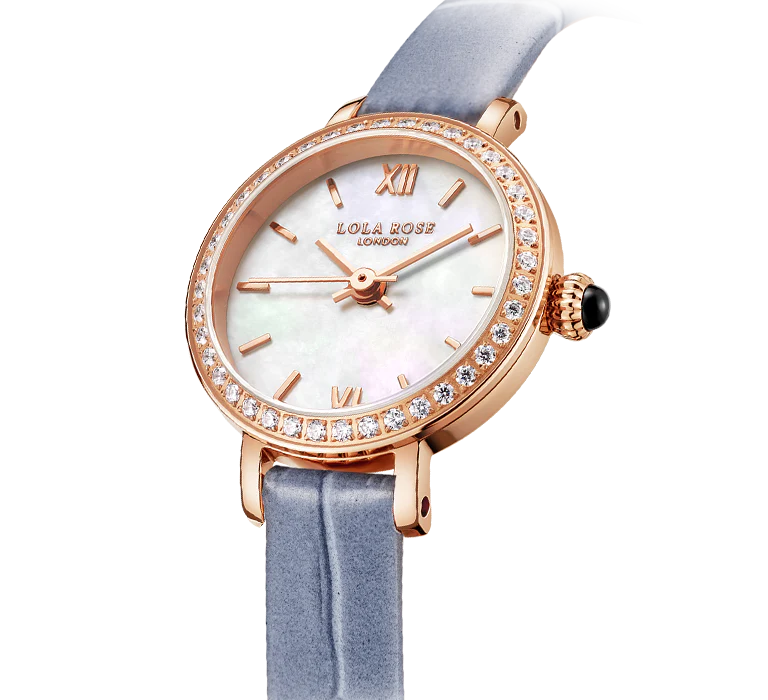 Mother of Pearl Watch With Zircon - Image 5