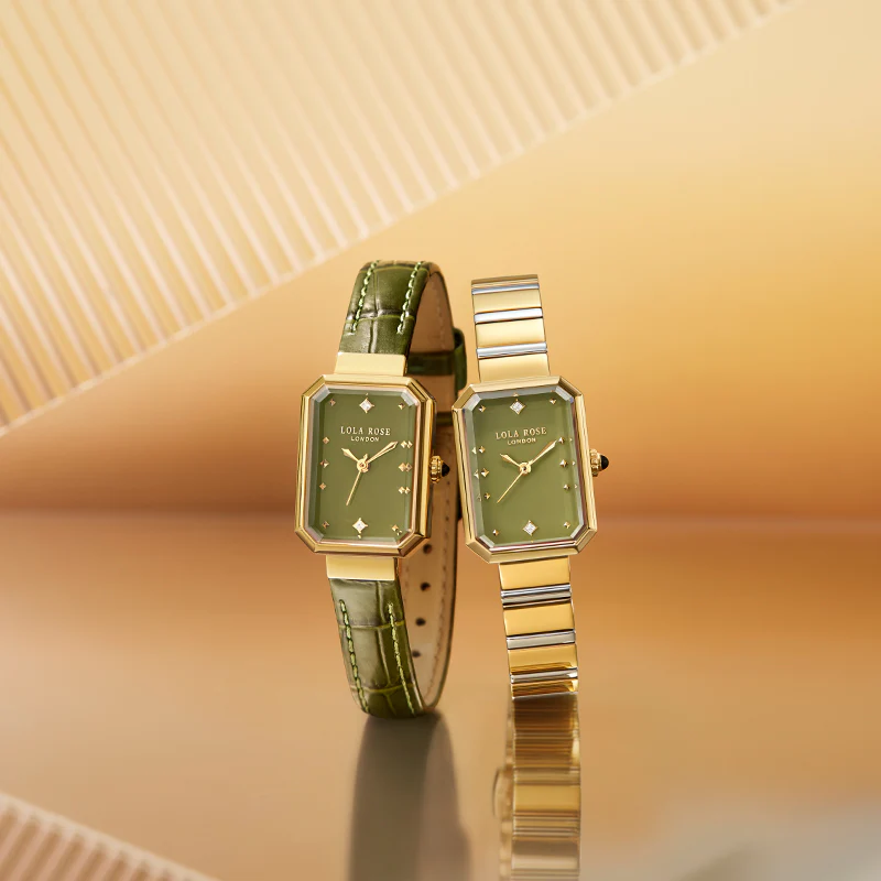 Ms. Lola Green Onyx Watch with Two Strap Set - Image 4