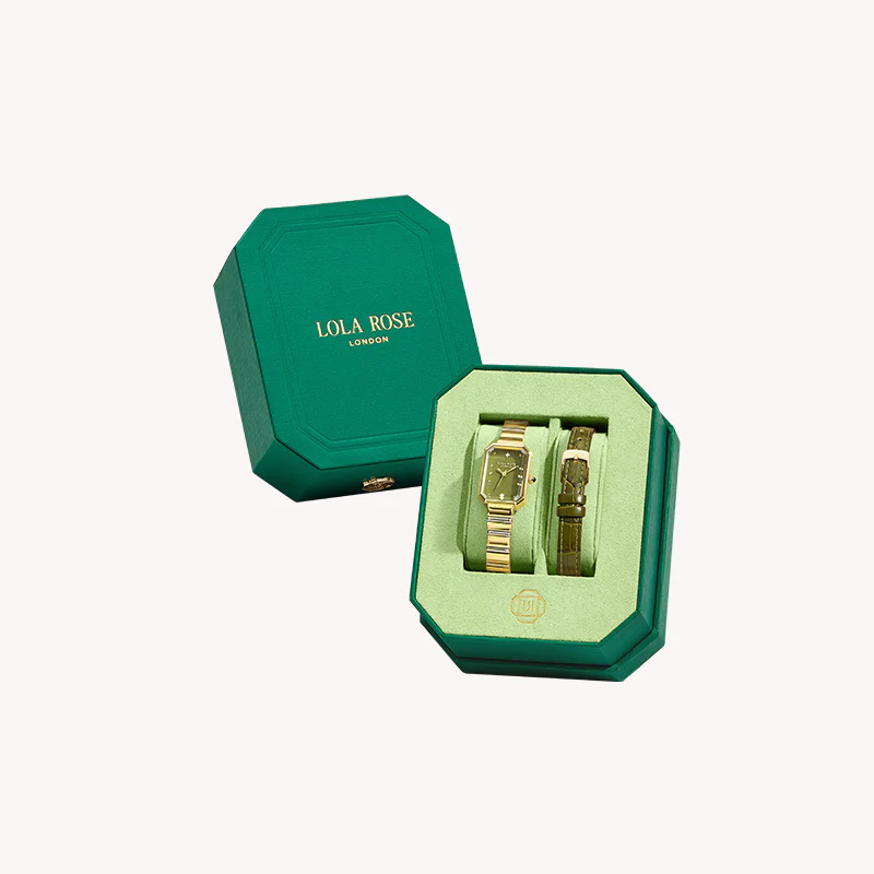 Ms. Lola Green Onyx Watch with Two Strap Set - Image 7