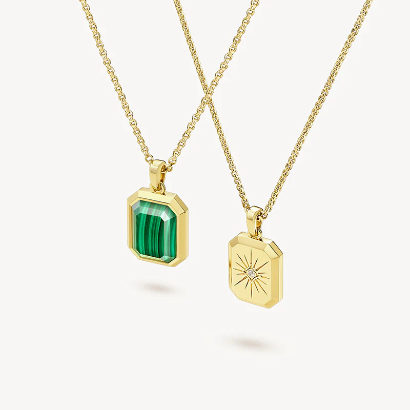 Ms. Lola Malachite Necklace - Image 3