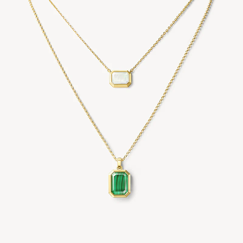 Ms. Lola Malachite Necklace - Image 5