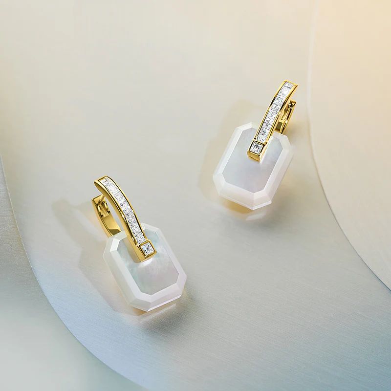 Ms. Lola Mother of Pearl Earrings - Image 4