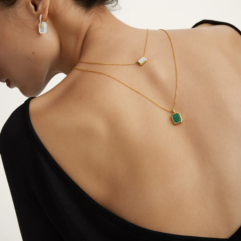 Ms. Lola Mother of Pearl Necklace - Image 5