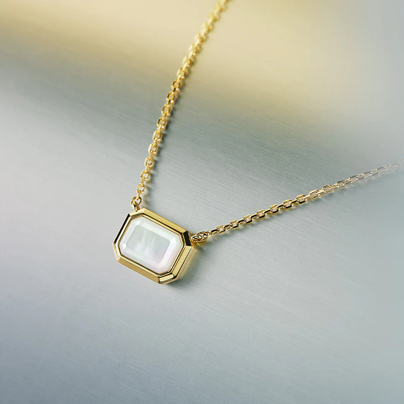 Ms. Lola Mother of Pearl Necklace - Image 6