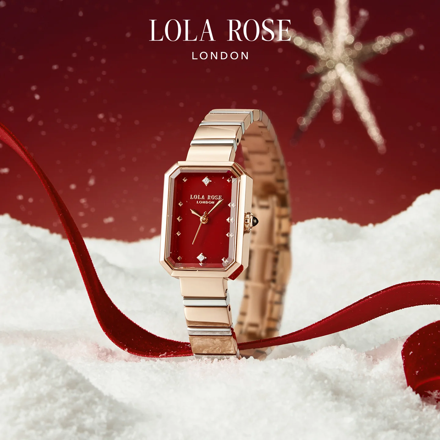 Ms. Lola Red Carnelian Watch with Quick-Release Strap - Image 3