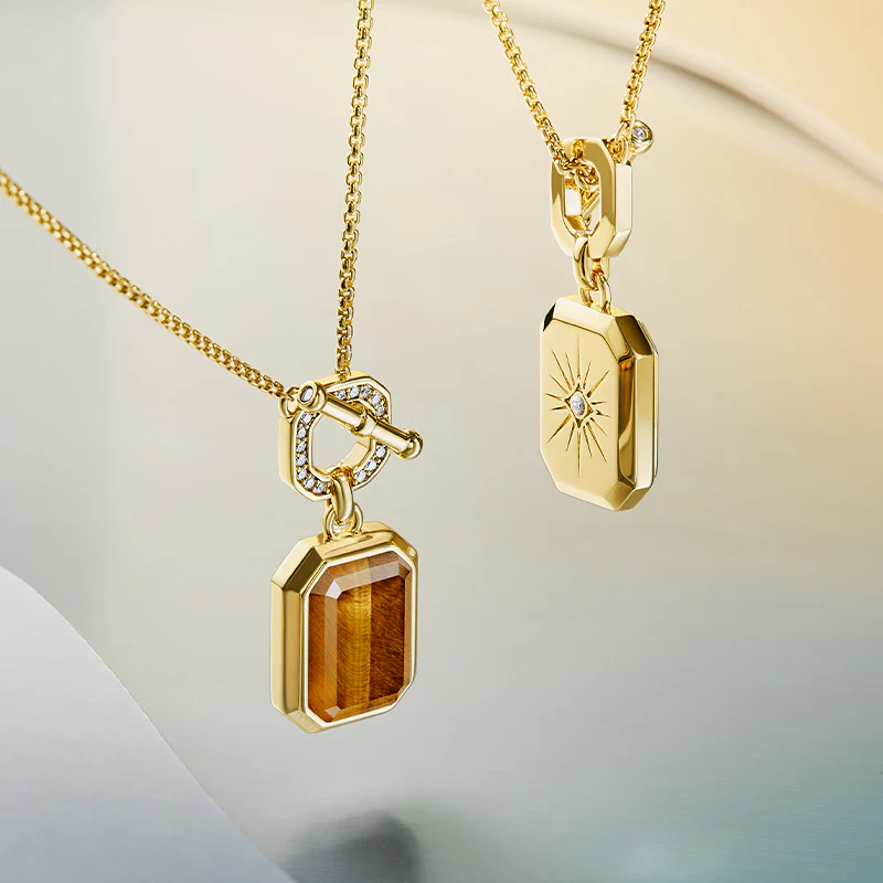 Ms. Lola Tiger's Eye Necklace - Image 3