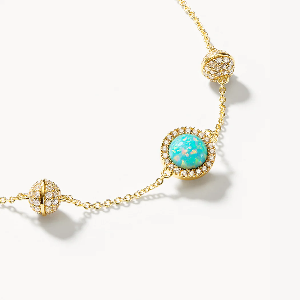 Synthetic Opal Bracelet - Image 4
