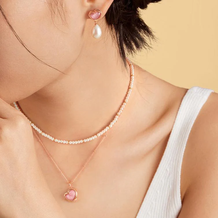 Tea-Time Artificial Pearl Necklace - Image 4